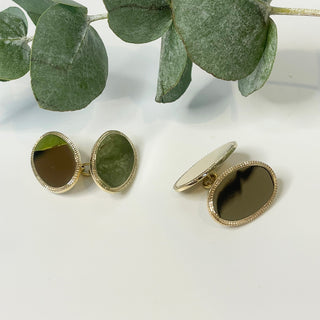 Rupert & Lottie - Gold Cufflinks