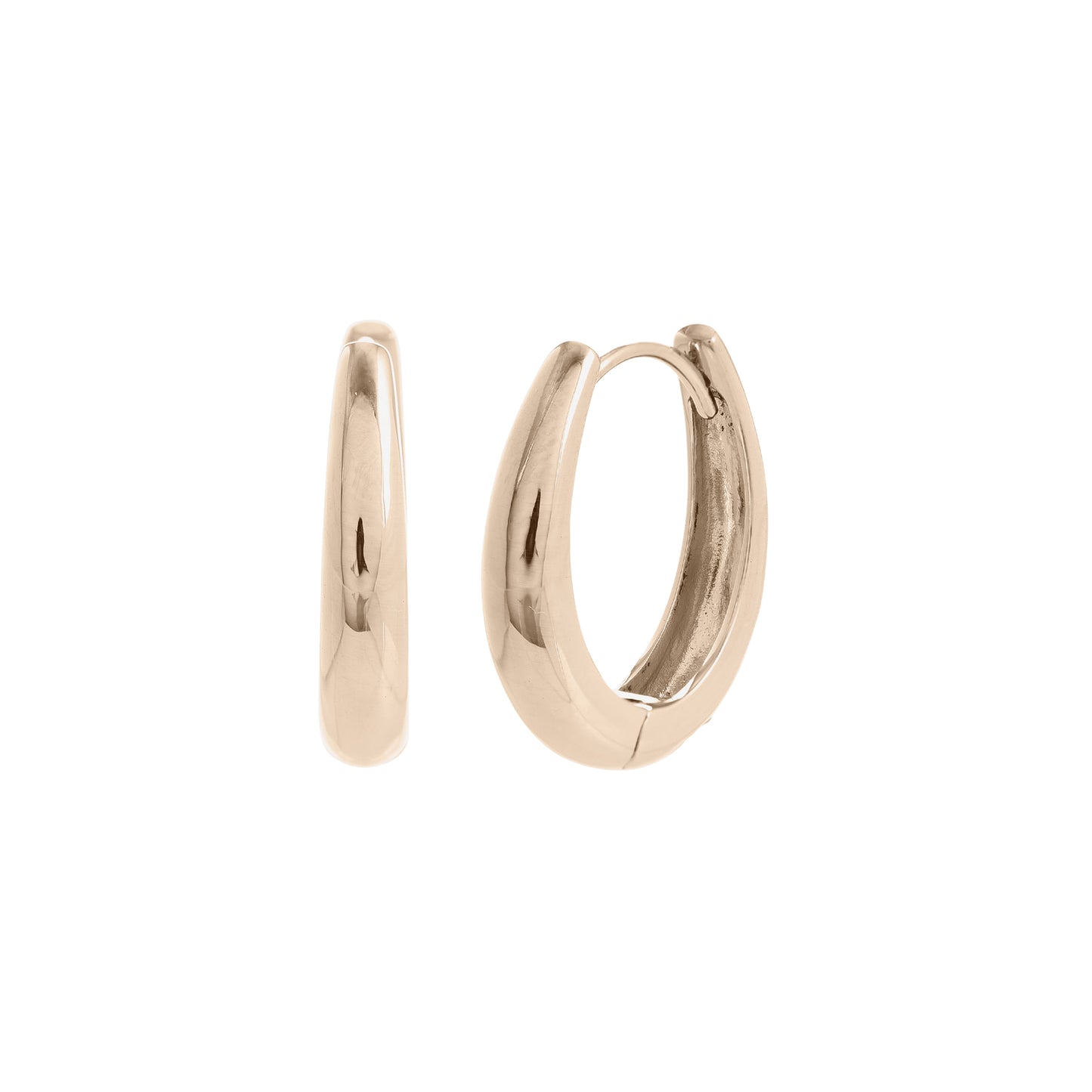 Classic Gold Hoops