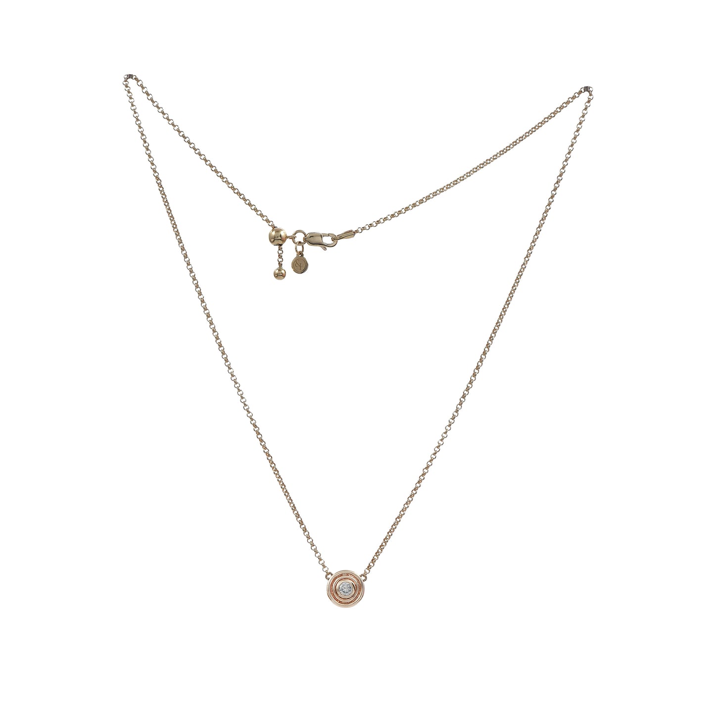 moissanite necklace, gold necklace