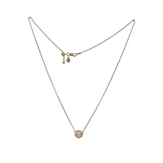 moissanite necklace, gold necklace