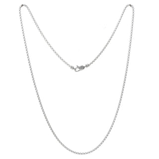 silver jewellery, silver box chain, silver chain